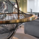 Decorative Orb Sculpture in our Showroom - Close up