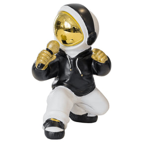 Singer Astronaut Figurine – Sculpture by Febland