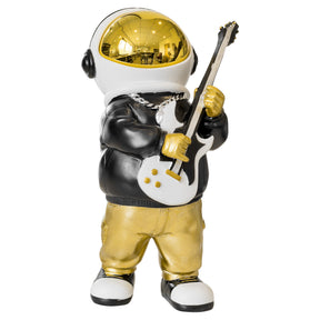 Rocking Guitar Astronaut Figurine – Sculpture by Febland