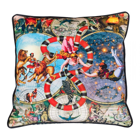Le Cirque Du Monde Cushion - Myrtle and Mary