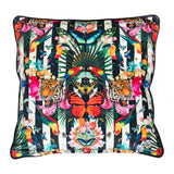 Paradise Lost Stripe Cushion - Myrtle and Mary