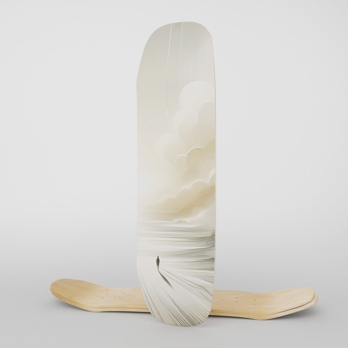 Velvet Print Skateboard Deck