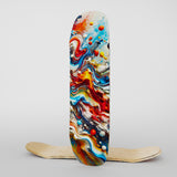 Velvet Print Skateboard Deck