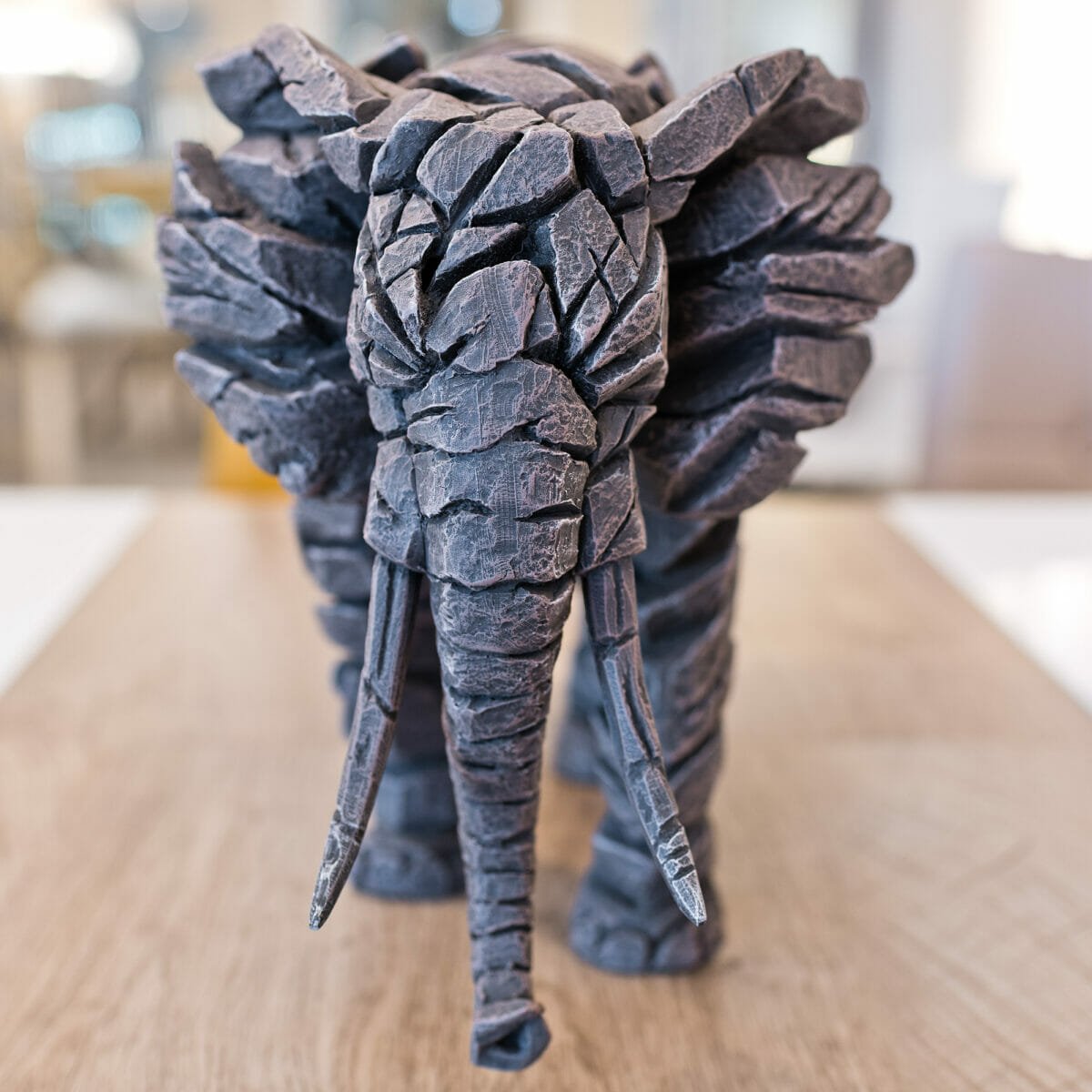 Elephant Ornament Edge Sculpture