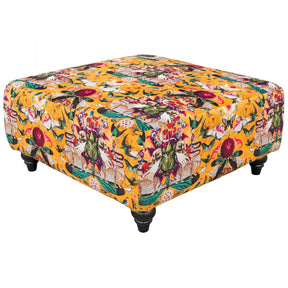 Myrtle & Mary Square Pouffe - Divine Curio – Pouffe by Febland