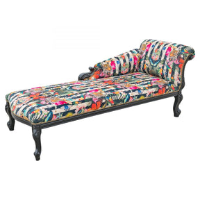 Myrtle & Mary Chaise Longue - Paradise Lost Stripe – Chaise Longue by Febland