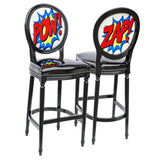 Comic Book Bar Stool