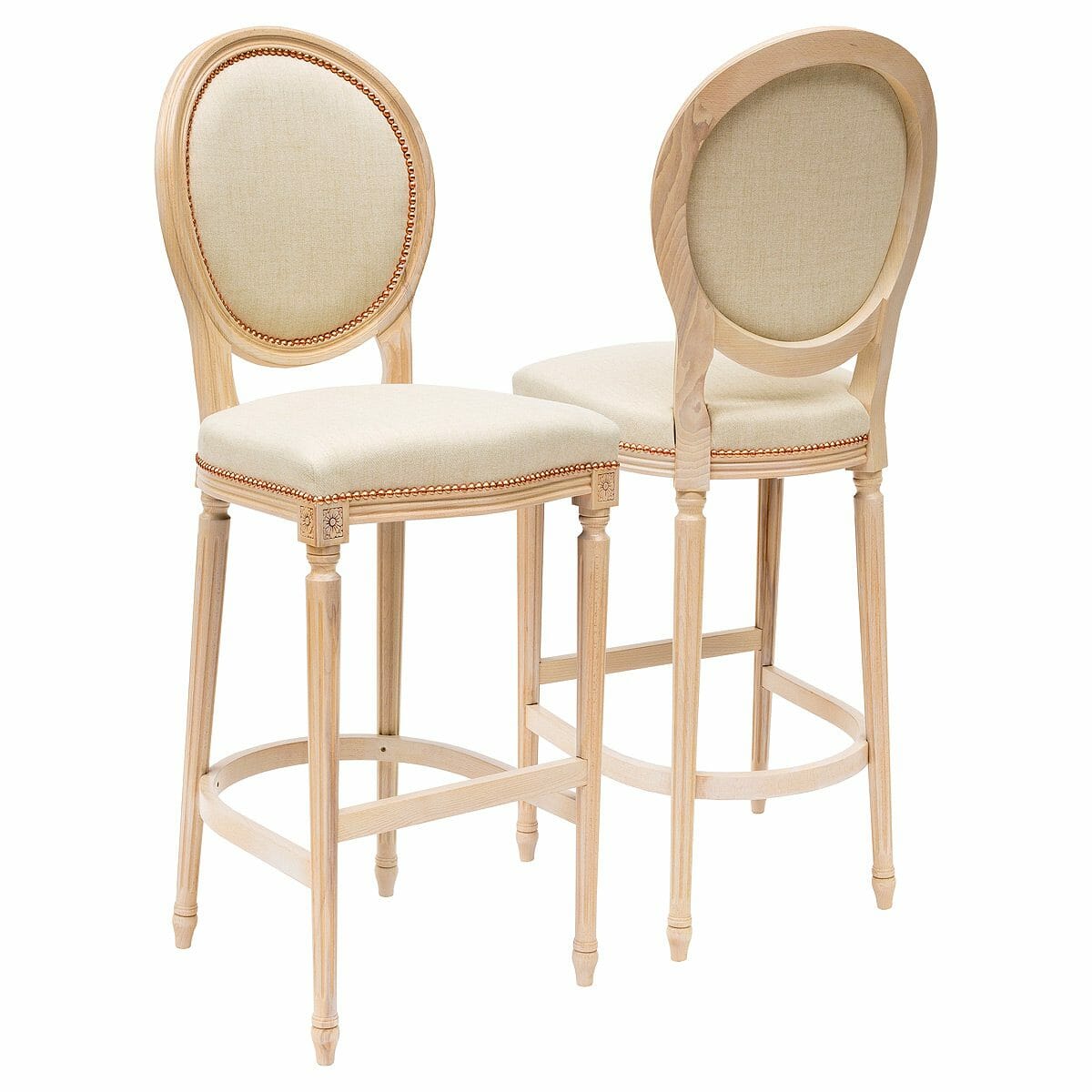 Georgian Wooden Bar Stool