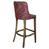 Saxon Wooden Bar Stool