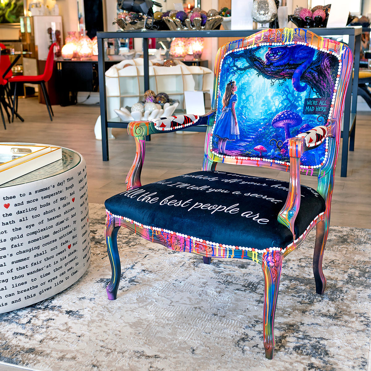 Alice in Wonderland Chair