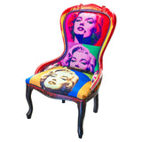 Crested Traditional Nursing Chair