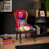 Crested Traditional Nursing Chair