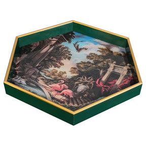 Laurence Llewelyn-Bowen Baroque Gardens Hexagonal Serving Tray – Serving Tray by Febland