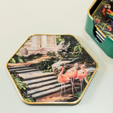 Laurence Llewelyn-Bowen Baroque Gardens Hexagonal Coaster Set