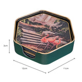 Laurence Llewelyn-Bowen Baroque Gardens Hexagonal Coaster Set