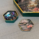 Laurence Llewelyn-Bowen Baroque Gardens Hexagonal Coaster Set