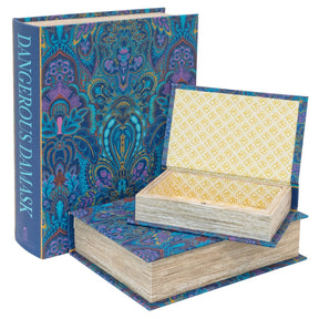 Laurence Llewelyn-Bowen Dangerous Damask Book Box Set – Storage Box by Febland