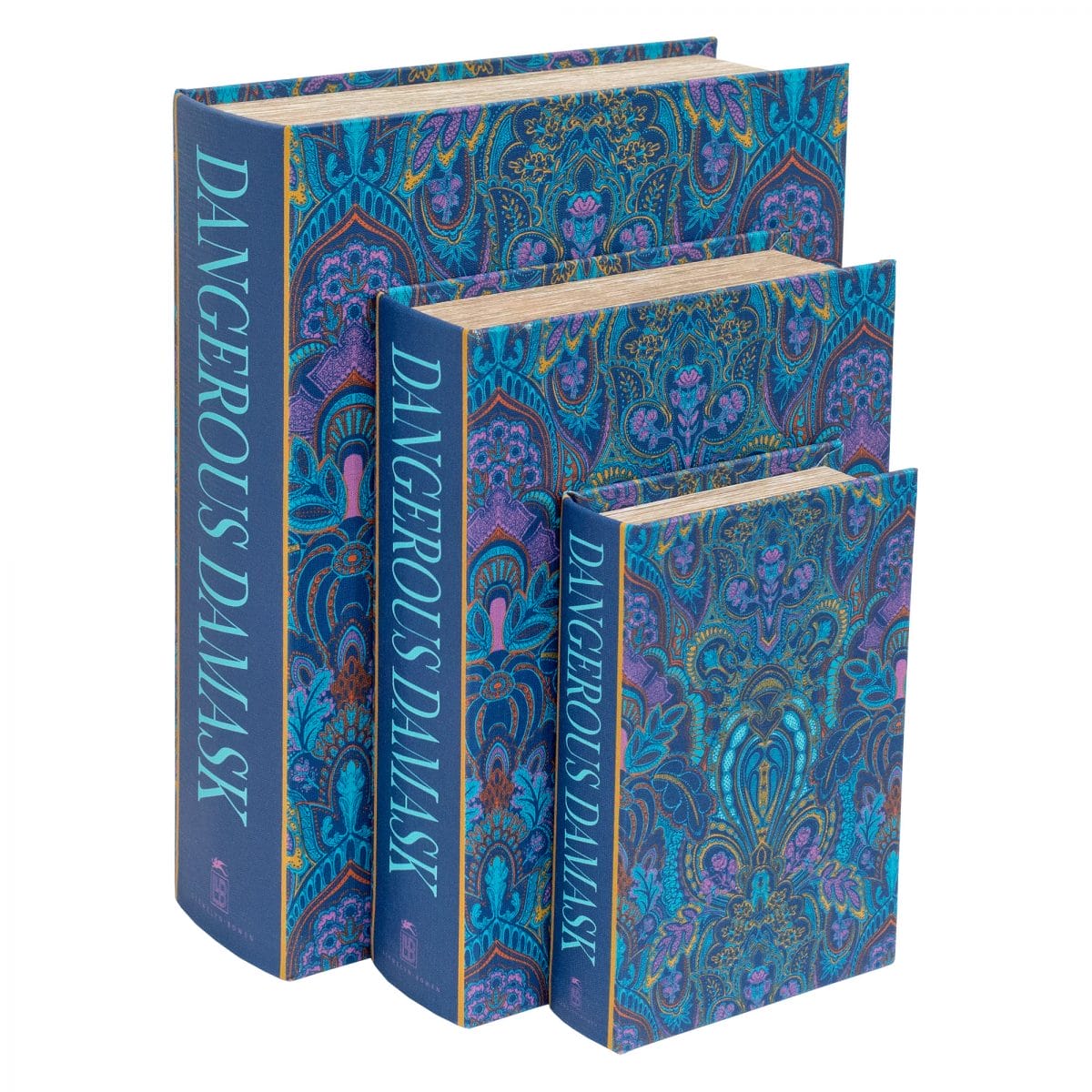 Dangerous Damask Book Box Set by Laurence Llewelyn Bowen - Stacked