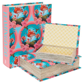 Laurence Llewelyn-Bowen Flamingo-go Book Box Set – Storage Box by Febland