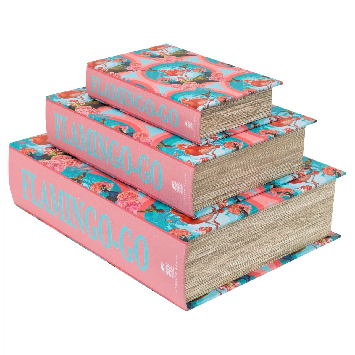 Flamingo-go Book Box Set by Laurence Llewelyn Bowen - Stacked