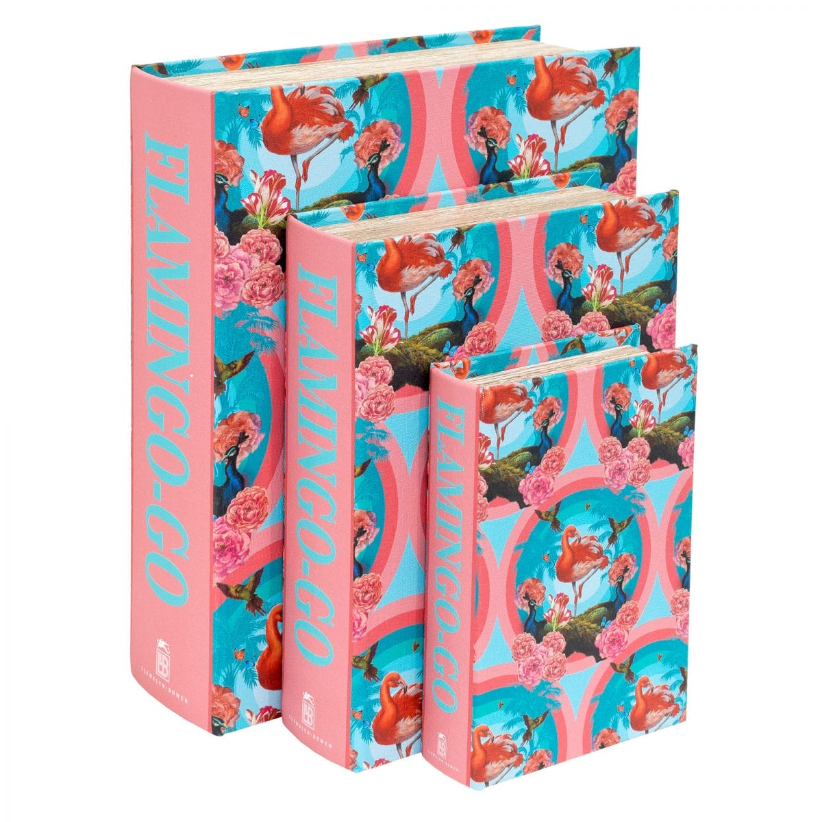 Flamingo-go Book Box Set by Laurence Llewelyn Bowen - Stacked