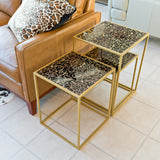 Laurence Llewelyn-Bowen Roxy Leopard Nest of Tables