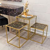 Laurence Llewelyn-Bowen Roxy Leopard Nest of Tables