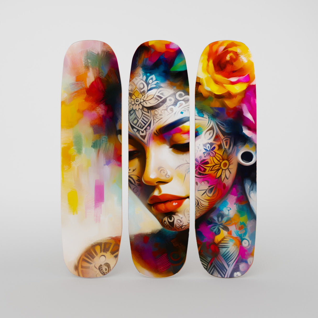 Velvet Print Skateboard Deck