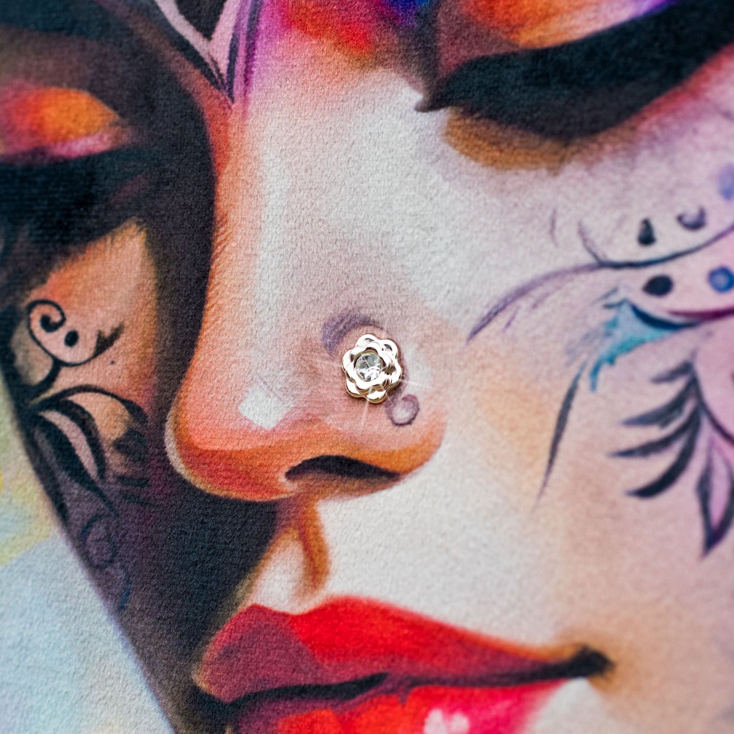 Bejewelled Artwork 55cm x 55cm