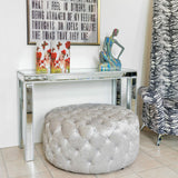 Mirrored Console Hallway Table in our Showroom