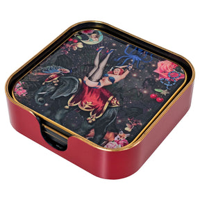 Myrtle and Mary Fifi Coasters – Coasters by Febland