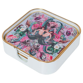 Myrtle and Mary Sirens Coasters – Coasters by Febland