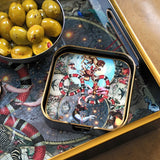 Myrtle and Mary Square Le Cirque Du Monde Coasters Close Up