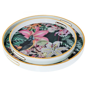 Myrtle and Mary Tropical Bomb Serving Tray Set – Serving Tray by Febland