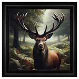 Velvet Print Framed Artwork - Stag Collection