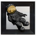 Spaceman Framed Artwork – Wall Art – view 2