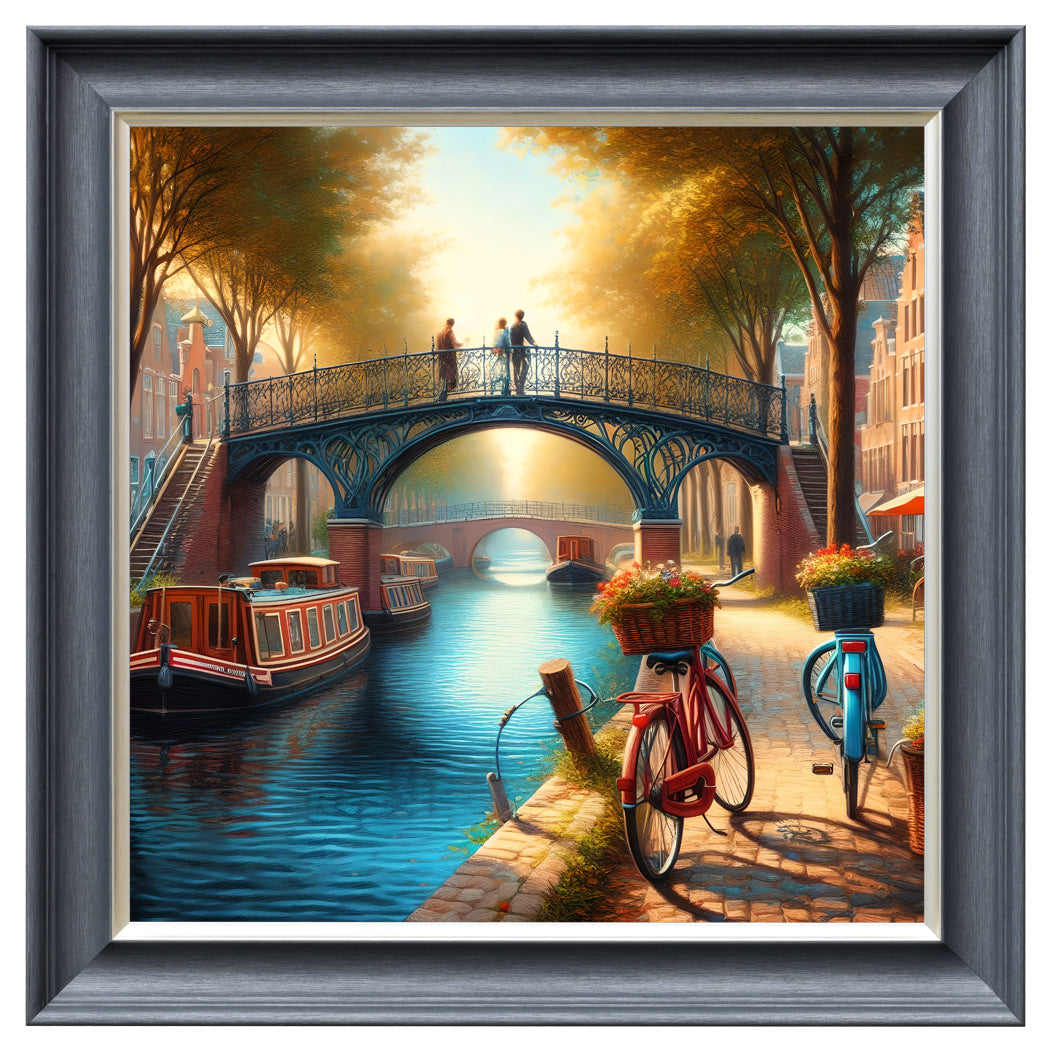 Velvet Print Framed Artwork - Landscapes Collection
