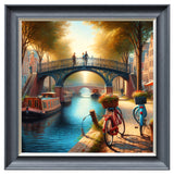 Velvet Print Framed Artwork - Landscapes Collection