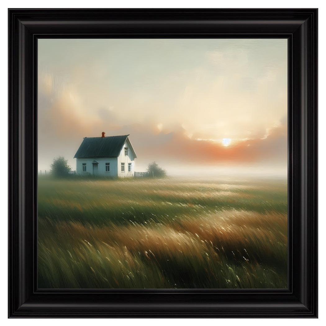 Velvet Print Framed Artwork - Landscapes Collection