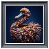 Velvet Print Framed Artwork - Animal Collection