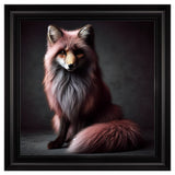 Velvet Print Framed Artwork - Animal Collection