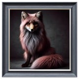 Velvet Print Framed Artwork - Animal Collection