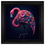 Velvet Print Framed Artwork - Animal Collection