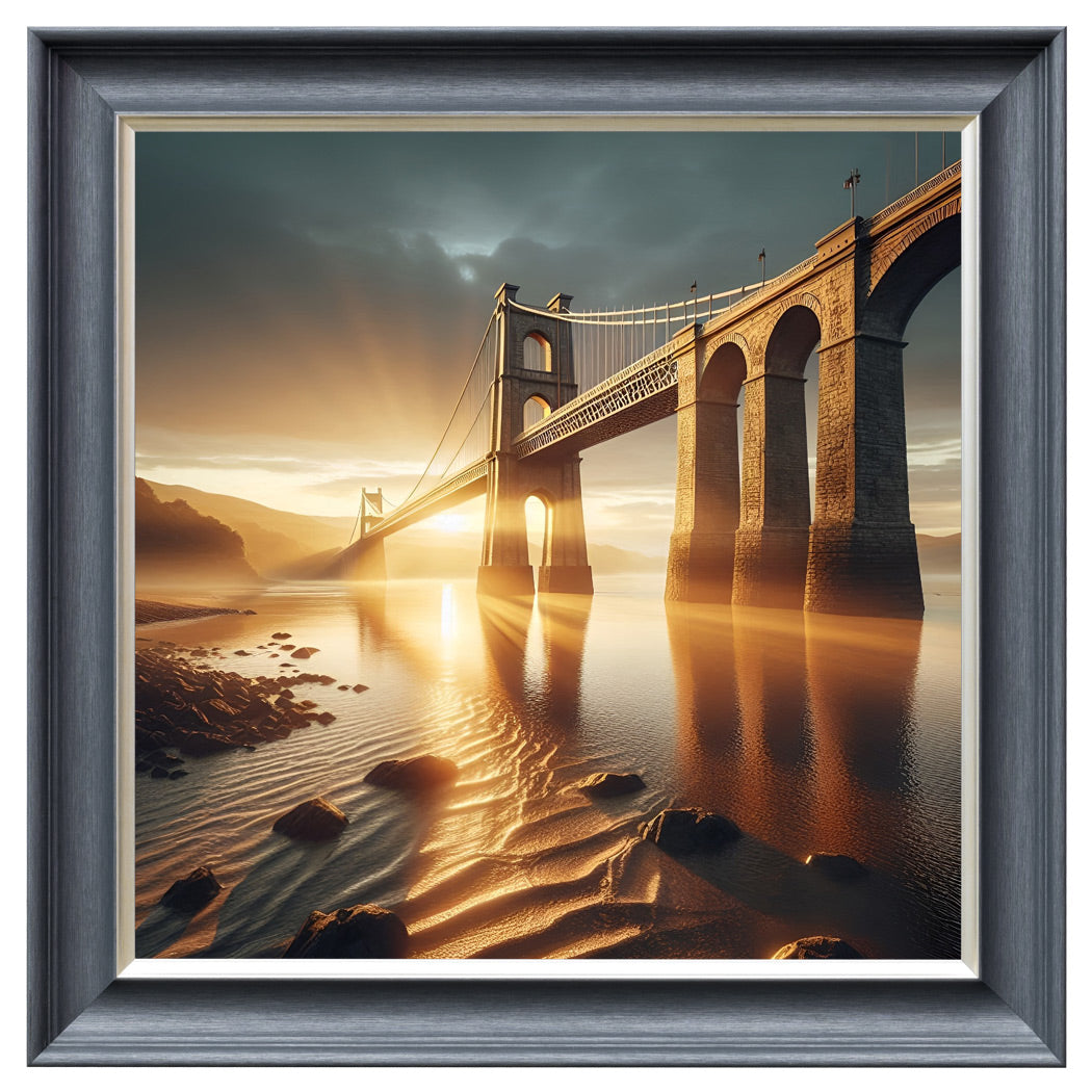 Velvet Print Framed Artwork - Landscapes Collection