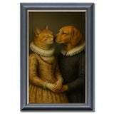 Regal Beasts Velvet Print Artwork Collection