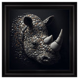 Velvet Print Framed Artwork - Animal Collection