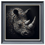 Velvet Print Framed Artwork - Animal Collection