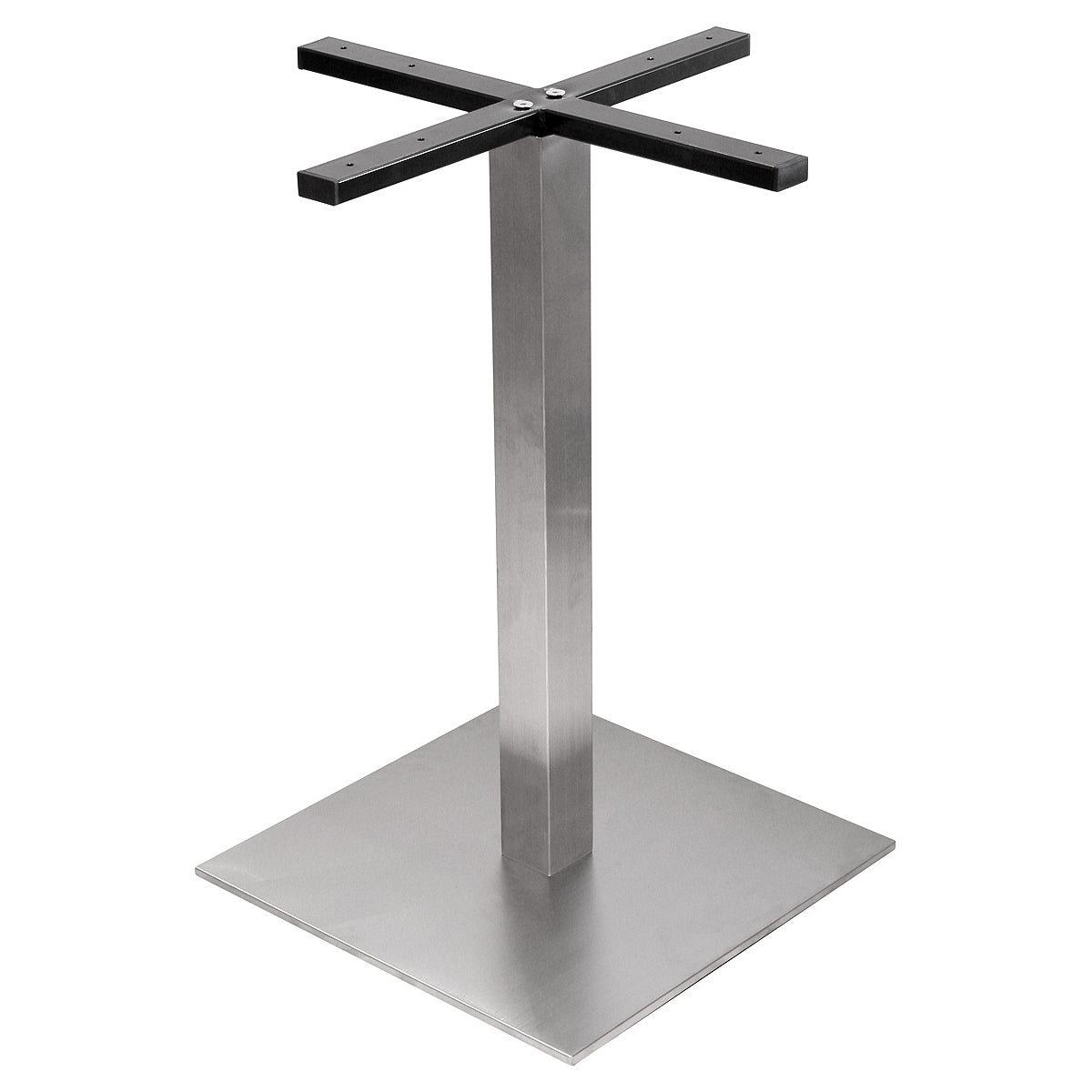 Square Stainless Steel Contract Table Base