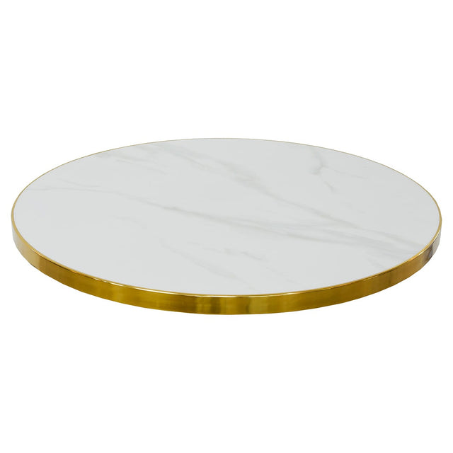 Ceramic White Marble Round Table Top