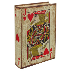 Jack of Hearts Playing Card Secret Book Box – Storage Box by Febland